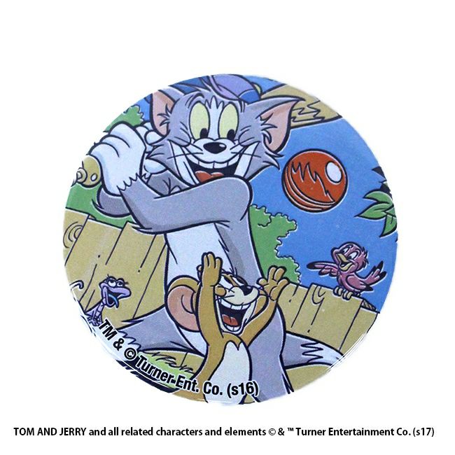 TOM and JERRY】野球 缶バッジ | PONEYCOMB TOKYO OFFICIAL ONLINE