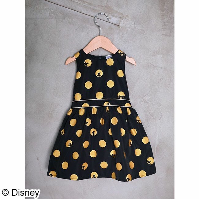 Disney】ミッキーマウス/サスペンダー付きハーフパンツ(petit copain