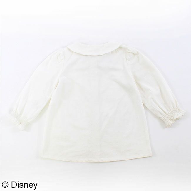 Disney】ミッキーマウス＆ミニーマウス/衿刺繍ブラウス(petit copain