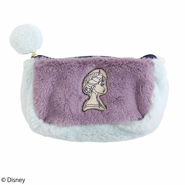Disney】エルサ/フェイクファーポーチ(PONEYCOMB TOKYO) | PONEYCOMB