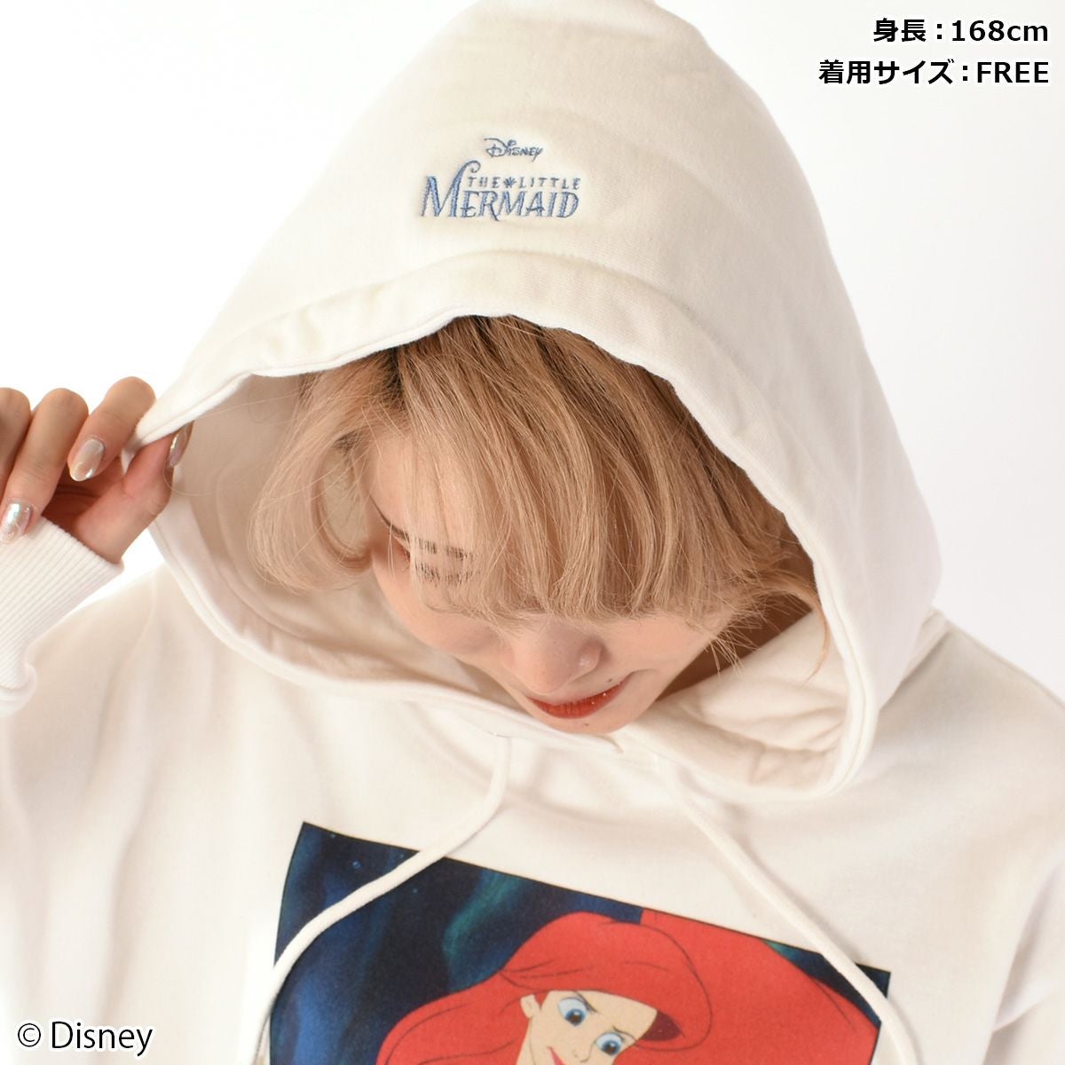 Disney】アリエル/裏毛パーカー(4GEEKs by SPIRALGIRL) | PONEYCOMB