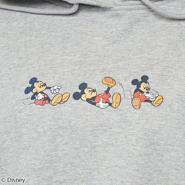 Disney】ミッキーマウス/裏毛パーカー(4GEEKs by SPIRALGIRL