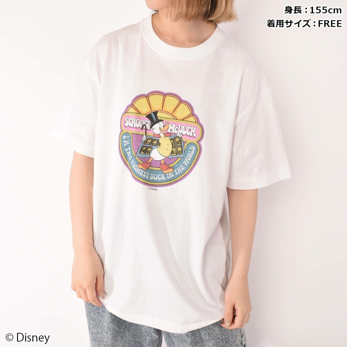 Disney】スクルージ・マクダック(お金持ち)/Tシャツ(PONEYCOMB TOKYO