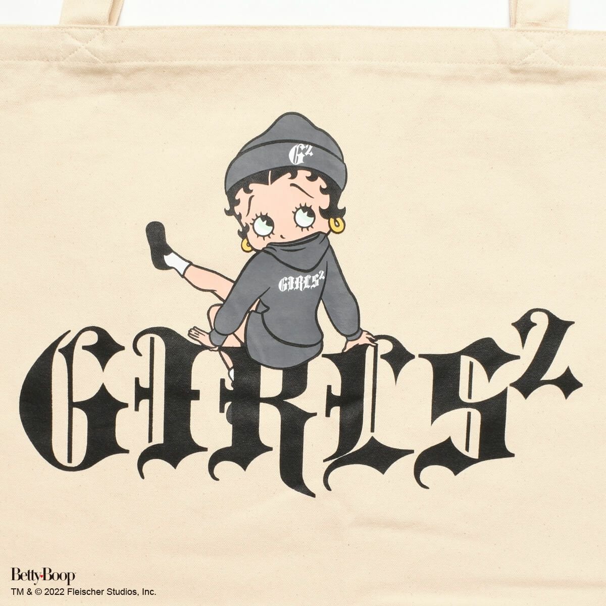 BETTY BOOP™】Girls2 コラボ トートバッグ(PONEYCOMB TOKYO