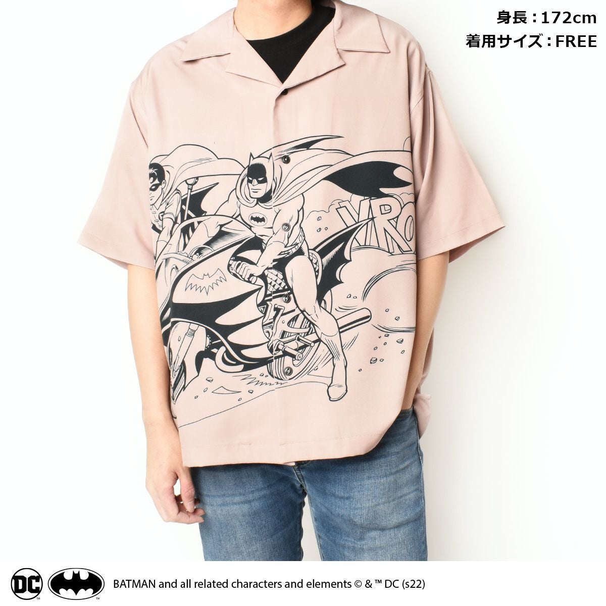 DC】バットマン＆ロビン/グラフィックシャツ(PONEYCOMB TOKYO
