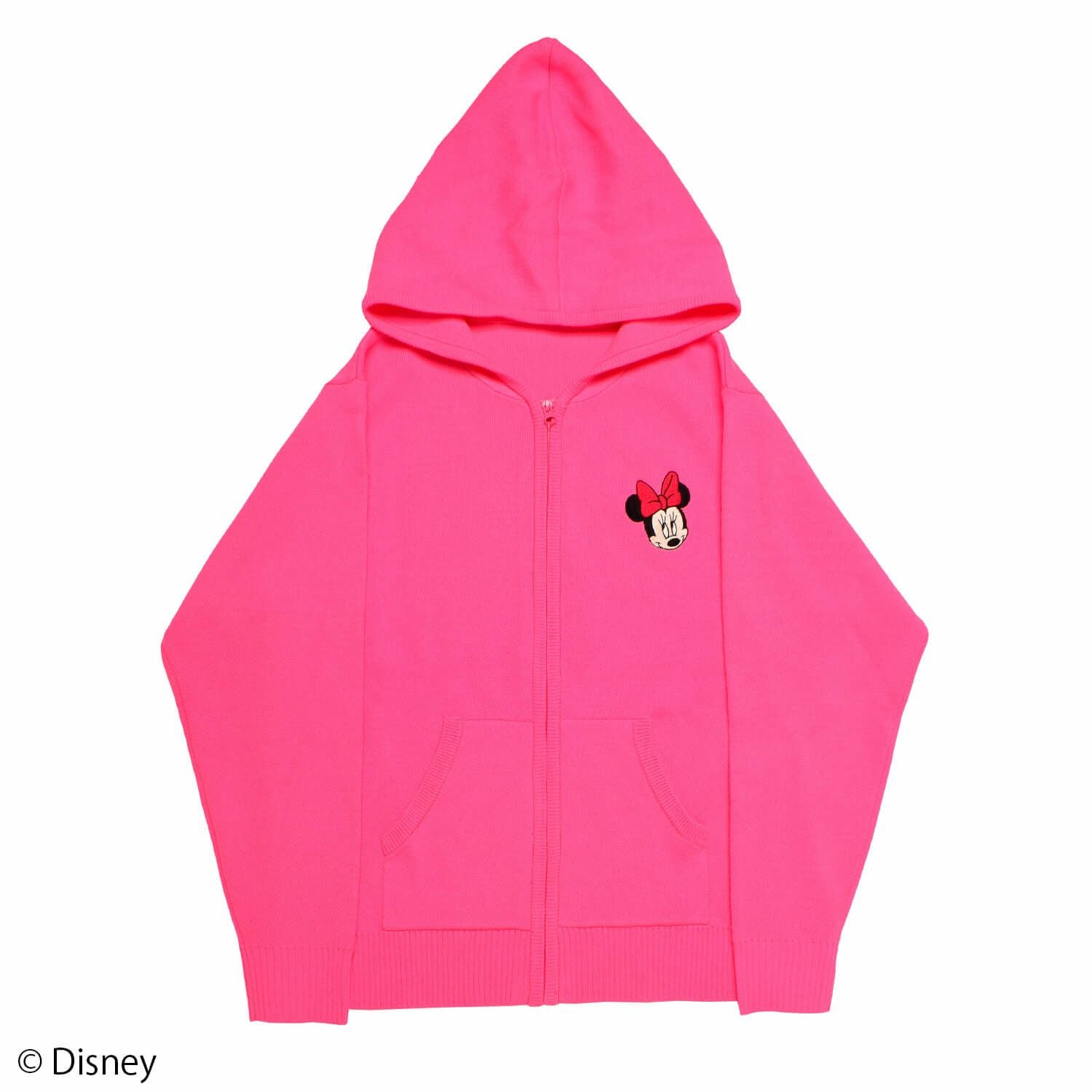 Disney】ミニーマウス/刺繍ニットパーカー(BACK TO THE FIELD
