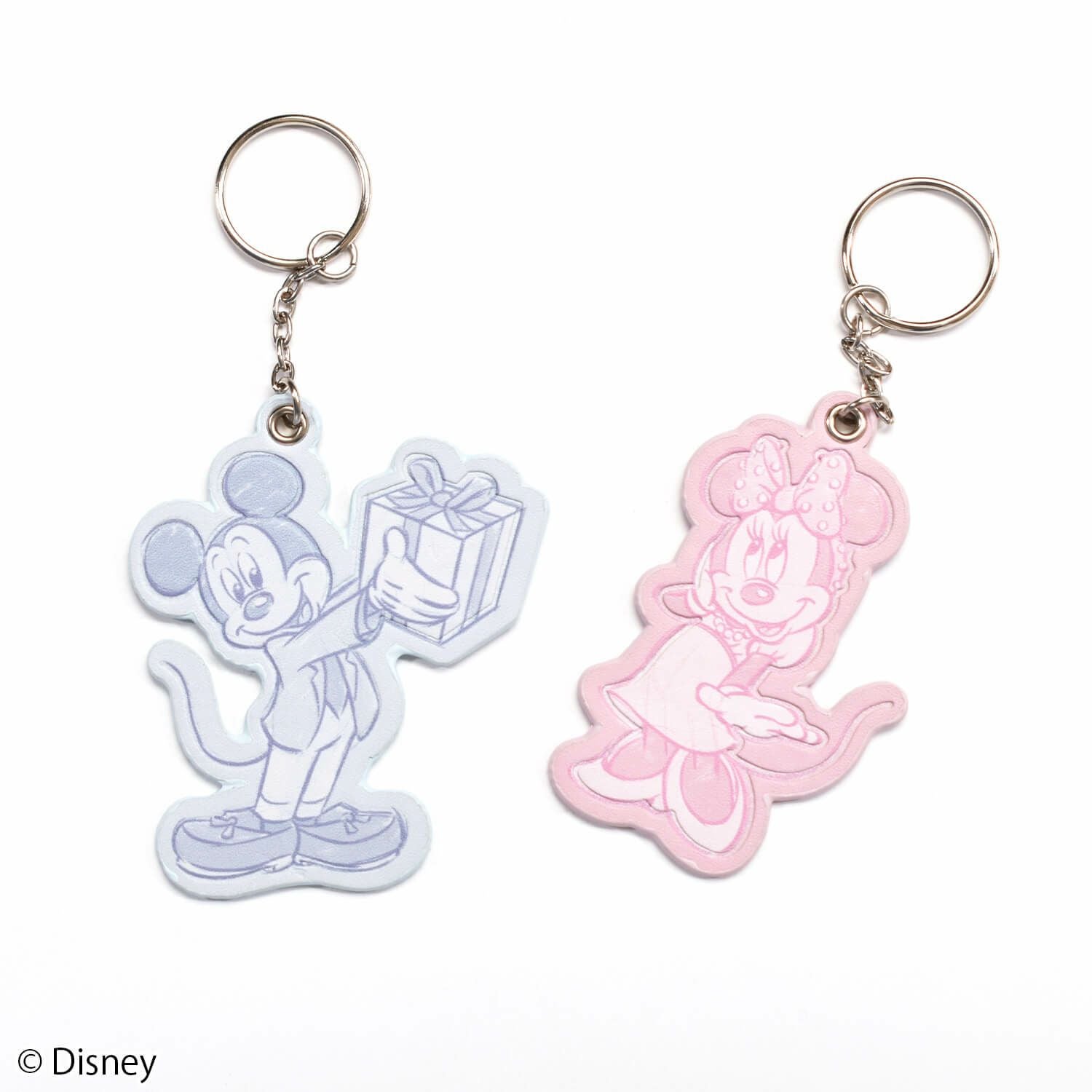 Disney】ミニー/フェイクレザーキーホルダー(PONEYCOMB TOKYO