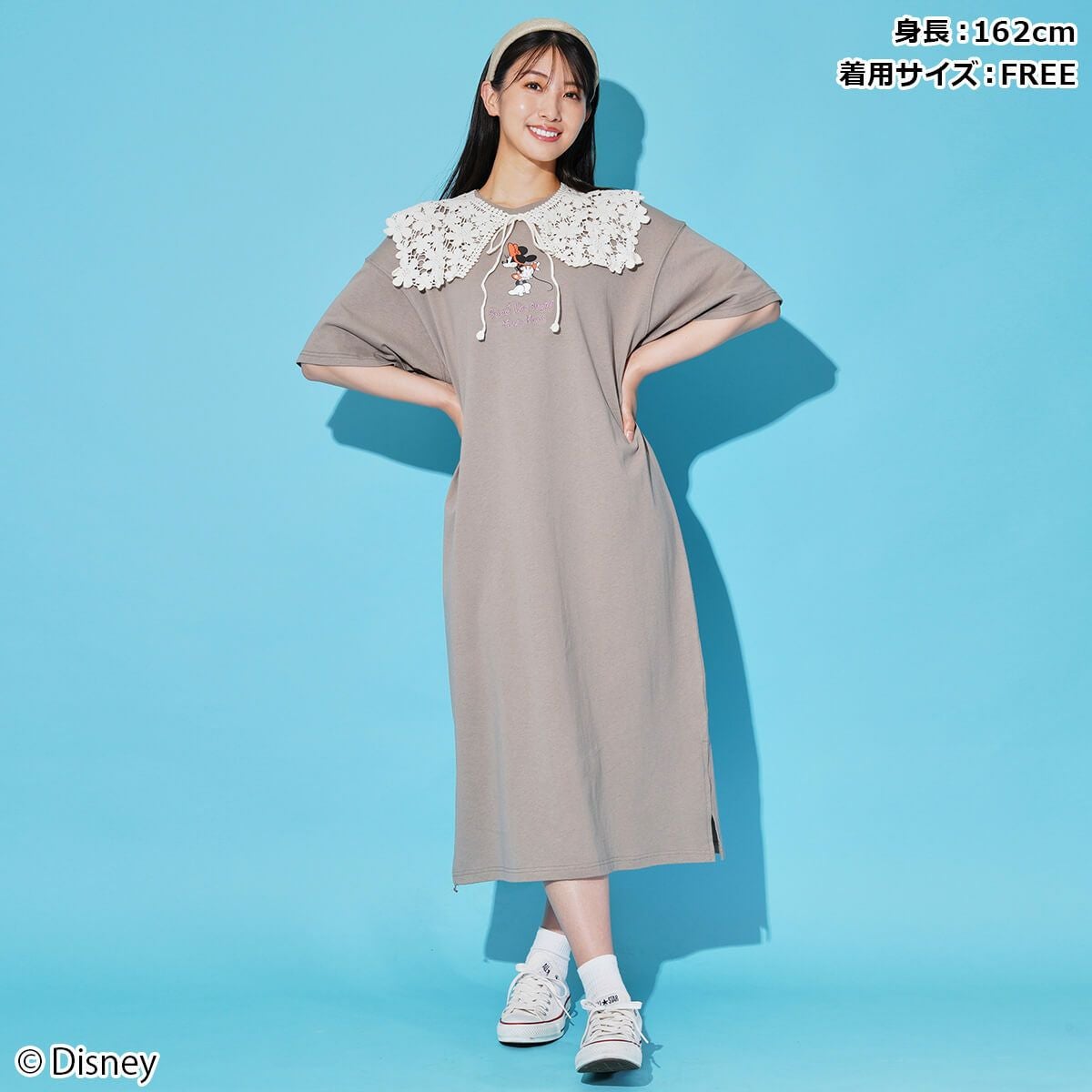 Disney】ミニーマウス/半袖Tシャツワンピース(PONEYCOMB TOKYO