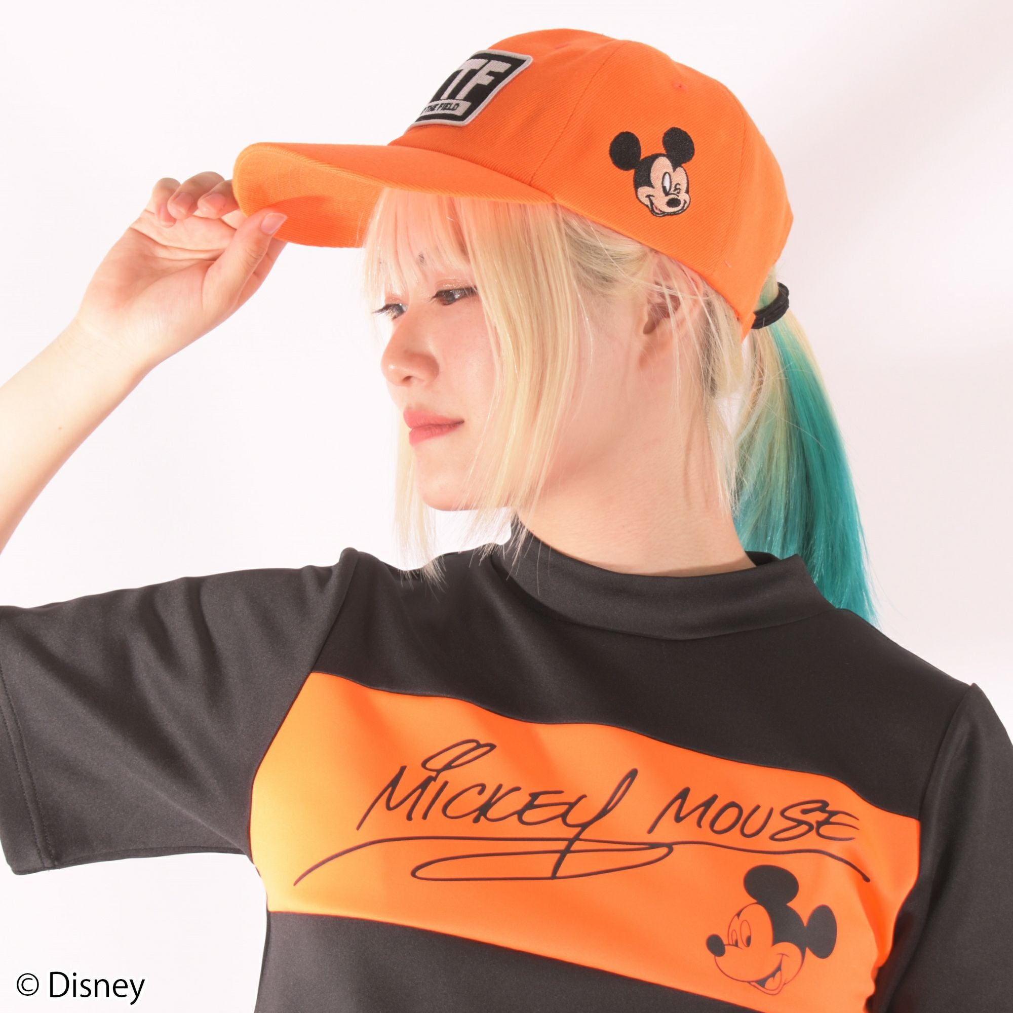 Disney】ミッキーマウス/刺繍キャップ(BACK TO THE FIELD) | PONEYCOMB