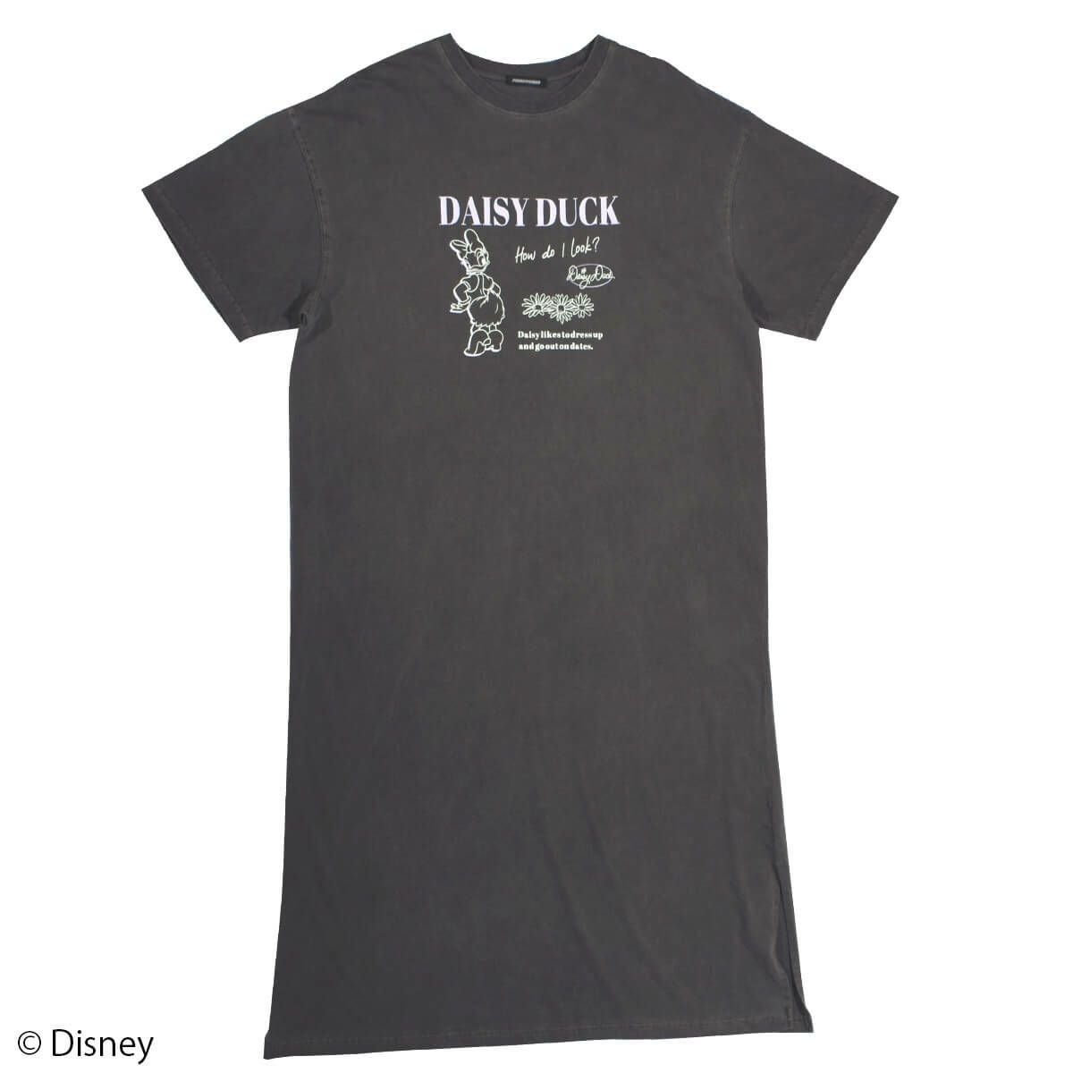 Disney　ミッキーマウス　Tシャツワンピース　ルームウェア　部屋着 Disney（ディズニー）の「ミッキーマウス／Tシャツワンピース(WOMEN