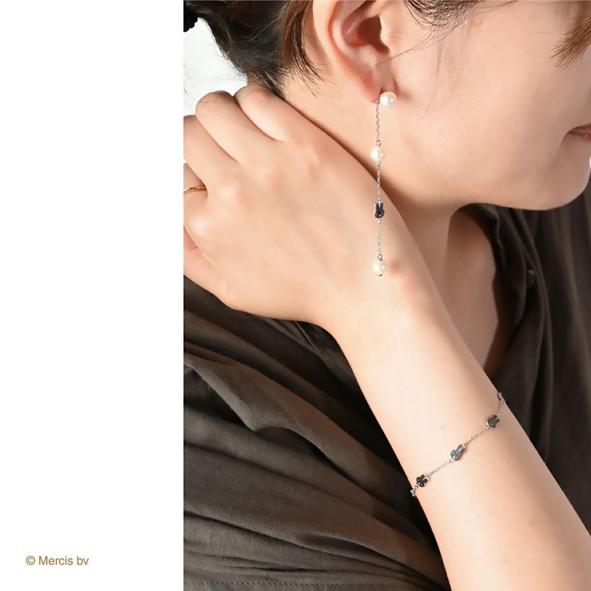 BRUNA】シルバー925/パールピアス(POPPINS) | PONEYCOMB TOKYO