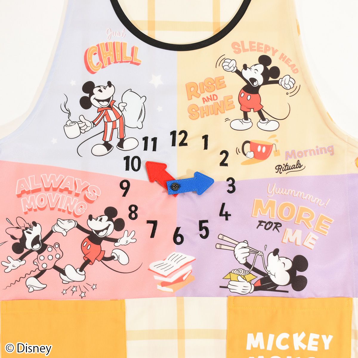 Disney】ミッキーマウス/時計/エプロン | PONEYCOMB TOKYO OFFICIAL
