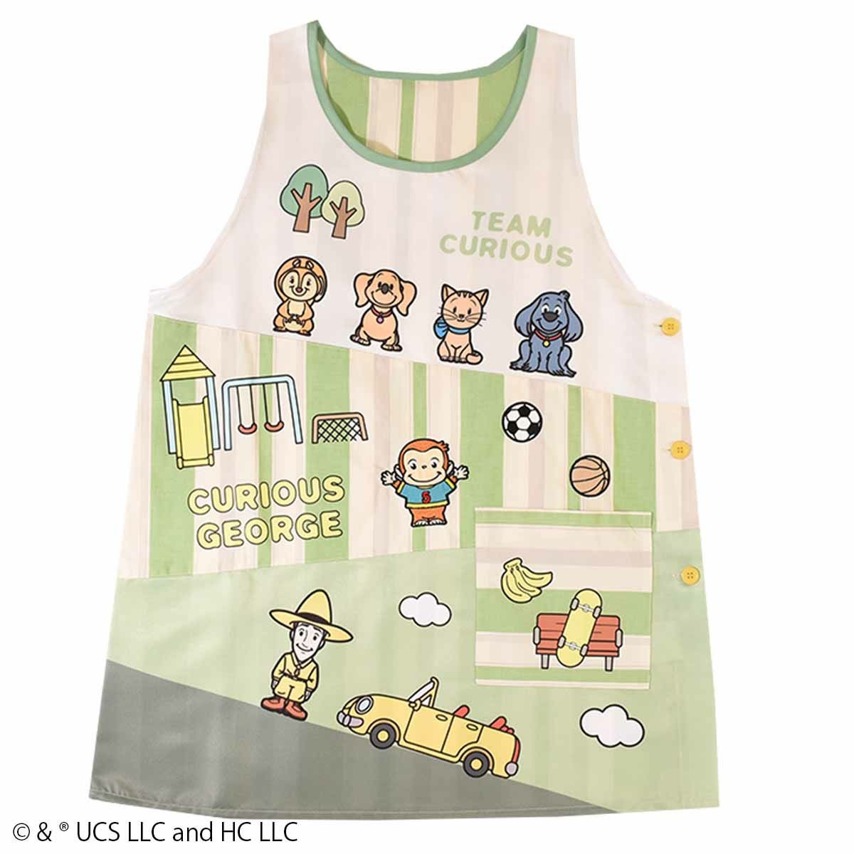 おさるのジョージ】エプロン | PONEYCOMB TOKYO OFFICIAL ONLINE STORE