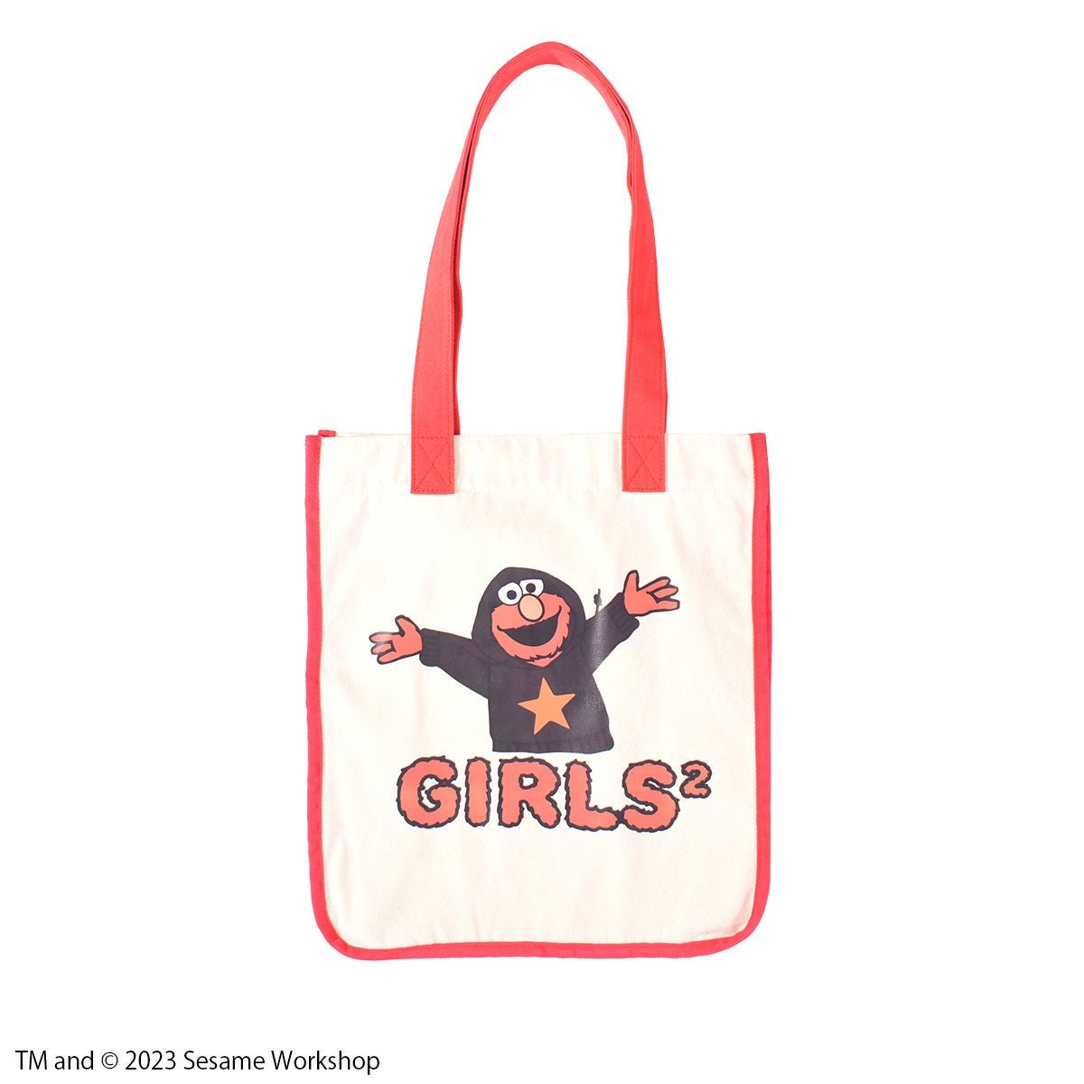 SESAME STREET】Girls2コラボ/エルモ/トートバッグ(PONEYCOMB TOKYO