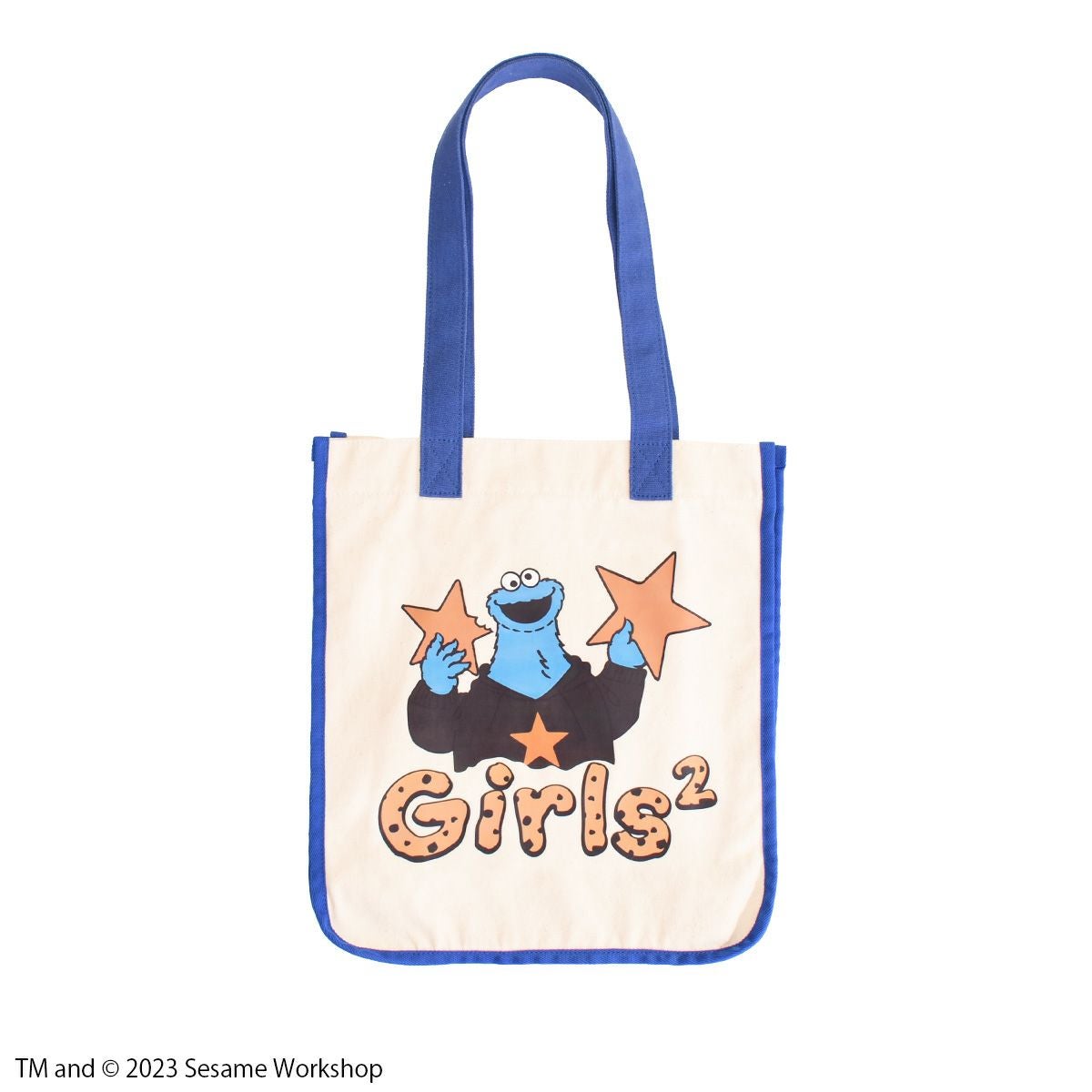 SESAME STREET】Girls2コラボ/クッキーモンスター/トートバッグ