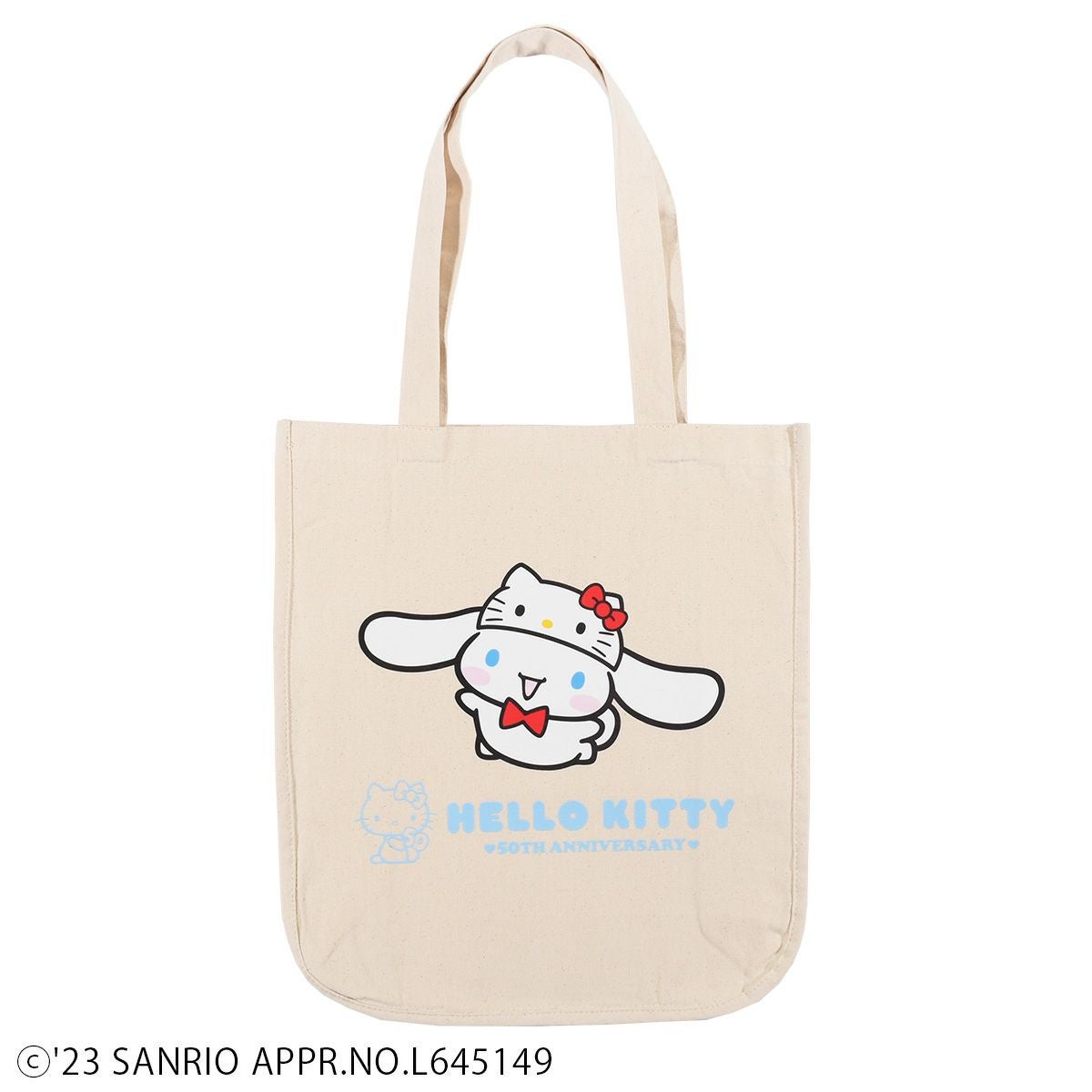 Sanrio characters】ハローキティ50th/シナモロール/トートバッグ