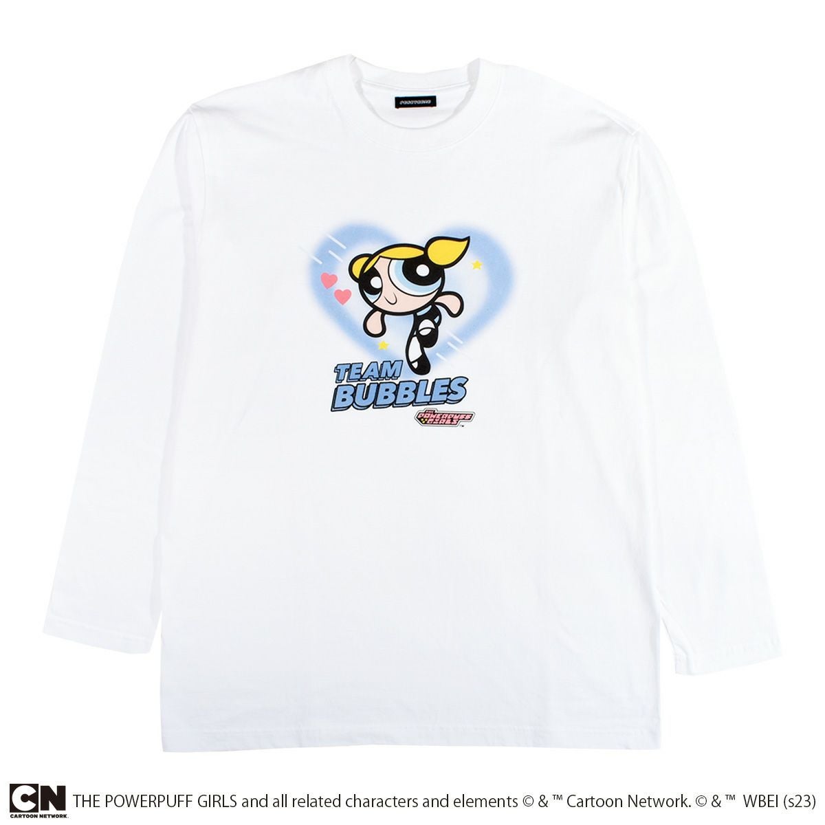 THE POWERPUFF GIRLS】バブルス/ロングスリーブTシャツ(PONEYCOMB