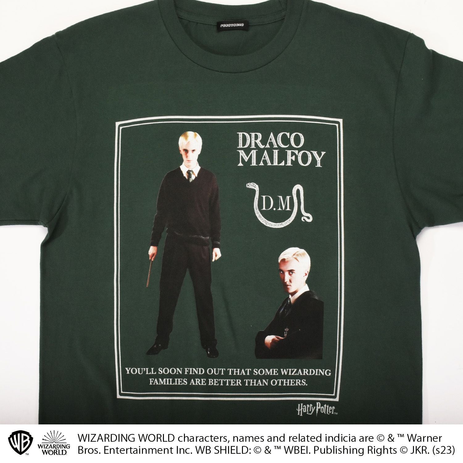 Harry Potter】ドラコ・マルフォイ/フォト/Tシャツ(PONEYCOMB TOKYO