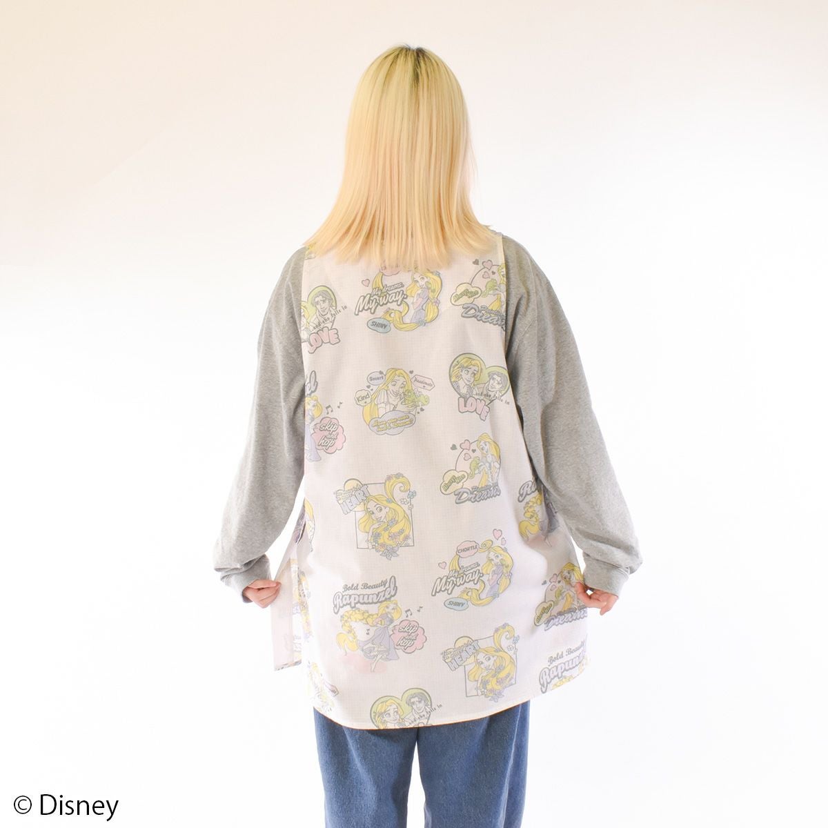 Disney】塔の上のラプンツェル/総柄エプロン(L.W.C. SELECT