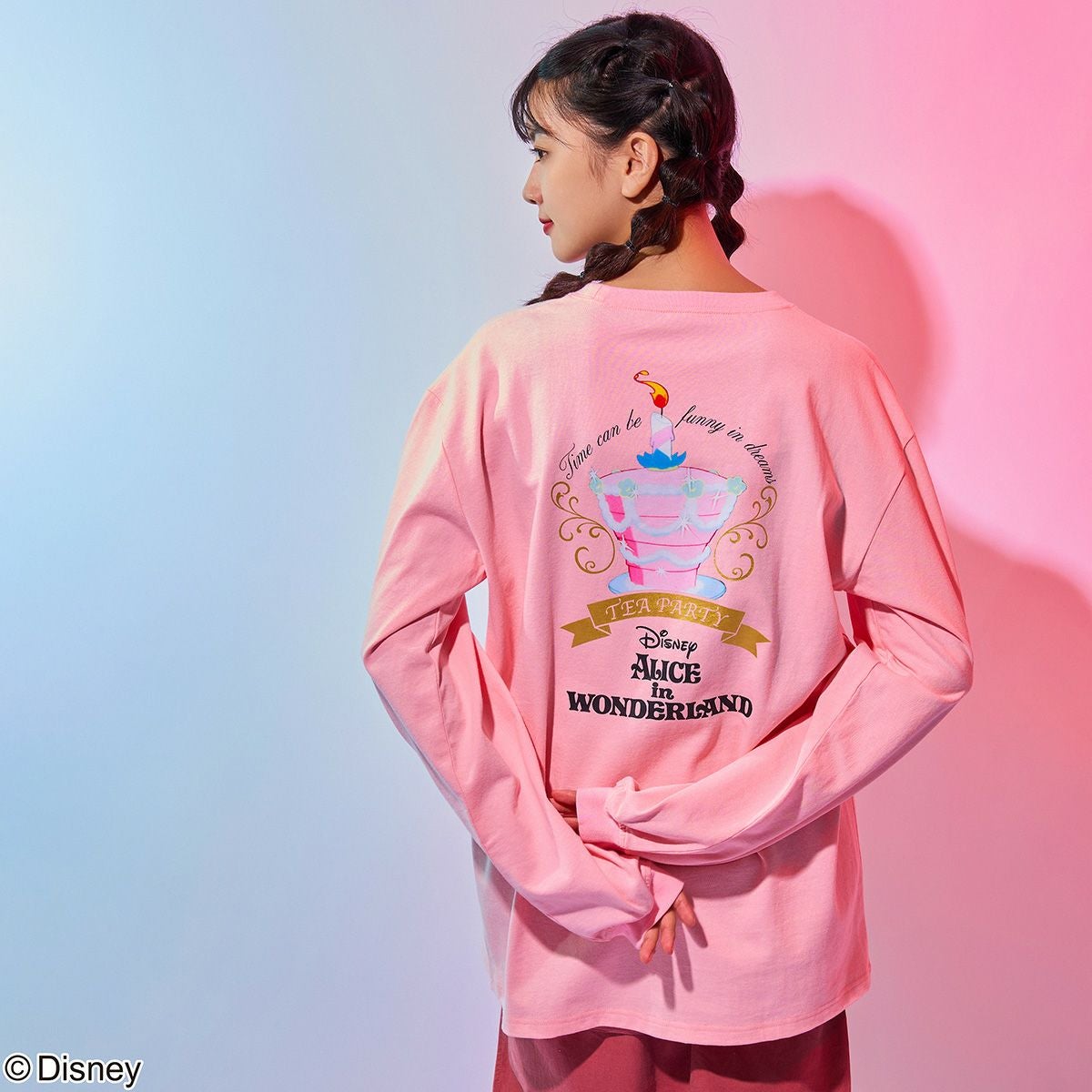 Disney】ふしぎの国のアリス/ロングスリーブTシャツ(PONEYCOMB TOKYO