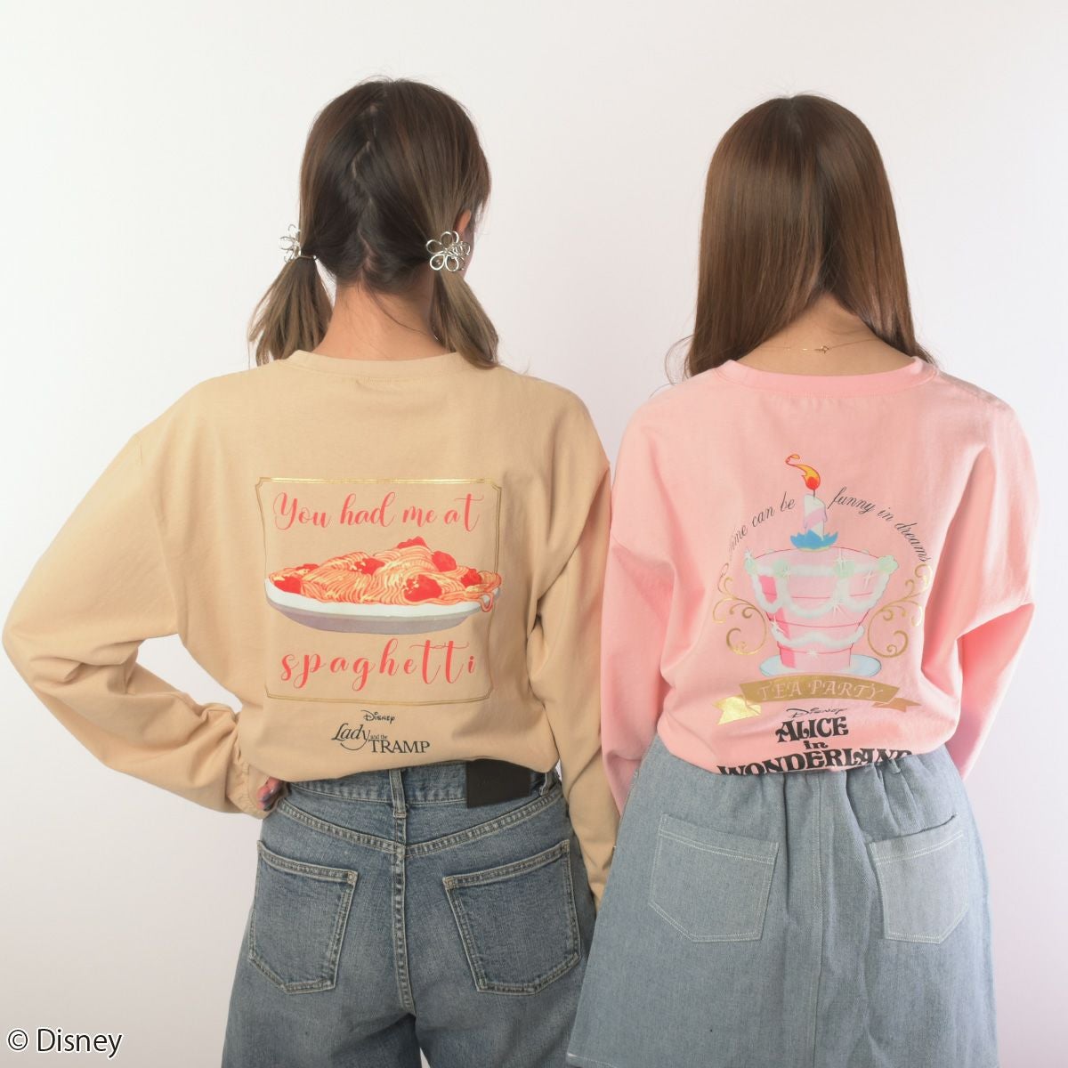Disney】ふしぎの国のアリス/ロングスリーブTシャツ(PONEYCOMB TOKYO