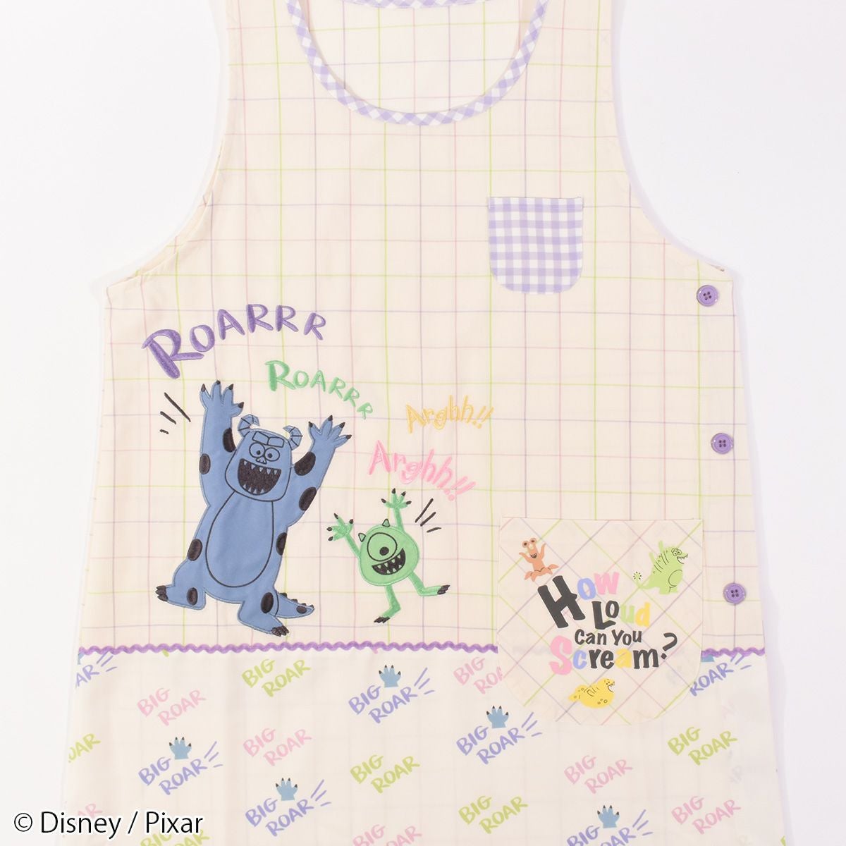 Disney＆PIXAR】モンスターズ・インク/刺繍エプロン(L.W.C. SELECT