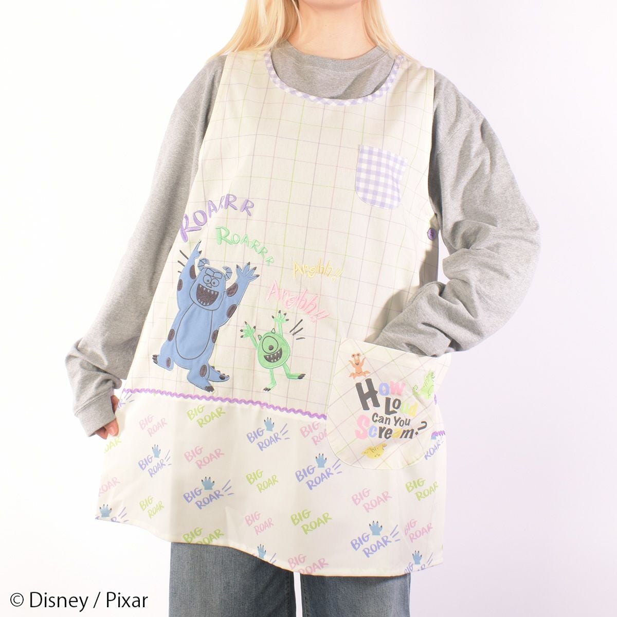 Disney＆PIXAR】モンスターズ・インク/刺繍エプロン(L.W.C. SELECT