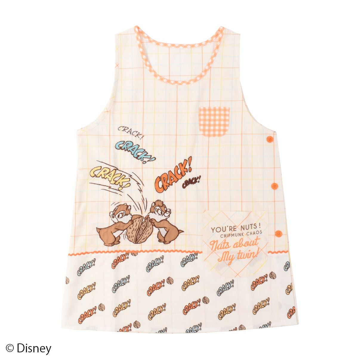 Disney】チップ＆デール/刺繍エプロン(L.W.C. SELECT) | PONEYCOMB
