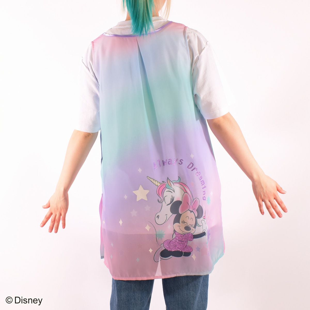 Disney】ミニーマウス＆ユニコーン/シフォン/エプロン(L.W.C. SELECT