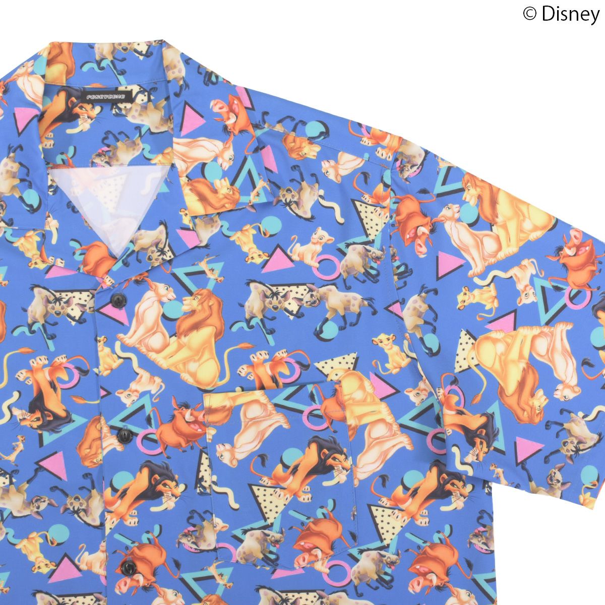 Disney】ライオン・キング/総柄シャツ(PONEYCOMB TOKYO Disney】ライオン・キング/総柄シャツ(PONEYCOMB TOKYO