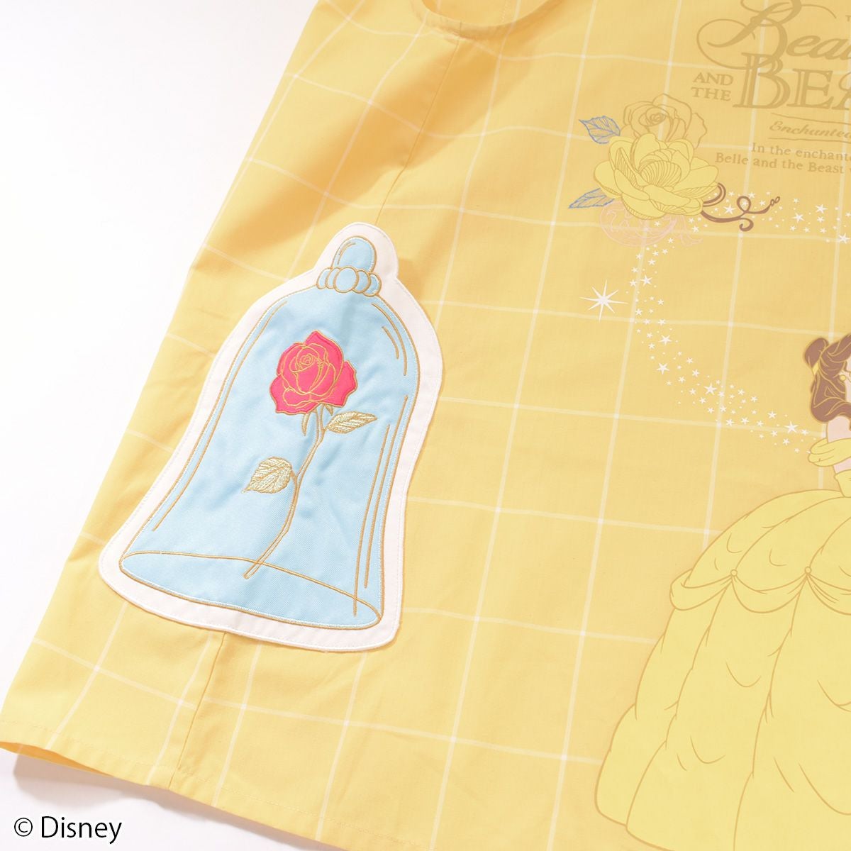 美女と野獣　ベル　エプロン　黄色 　ディズニーストア クーポン利用可】ディズニー ストア 美女と野獣 ベル ドレス 公式 120