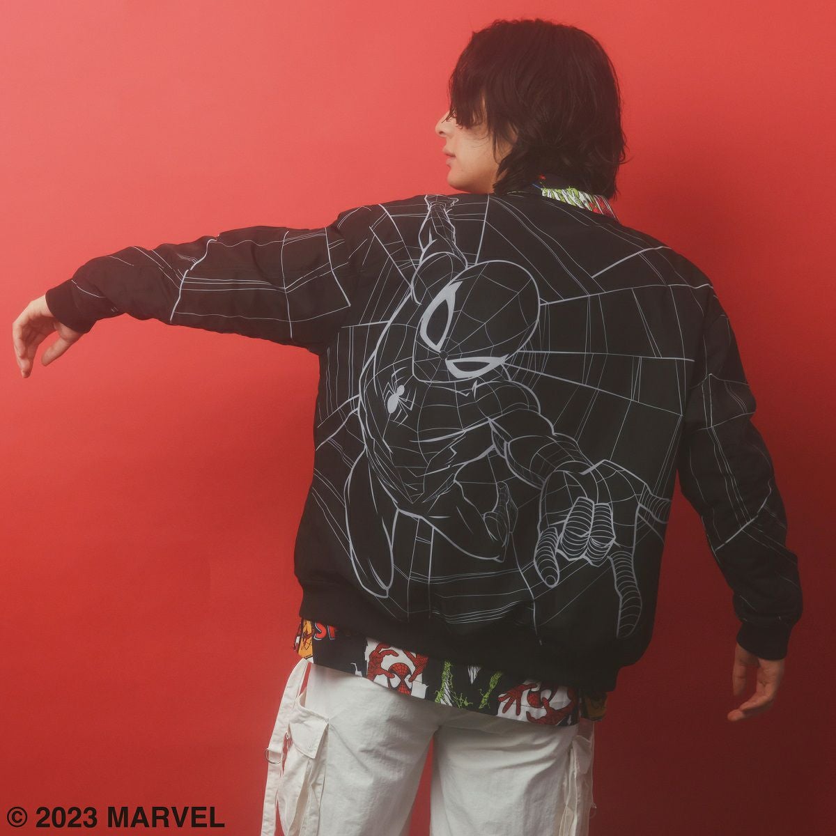 MARVEL】スパイダーマン/ブルゾンジャケット(PONEYCOMB TOKYO