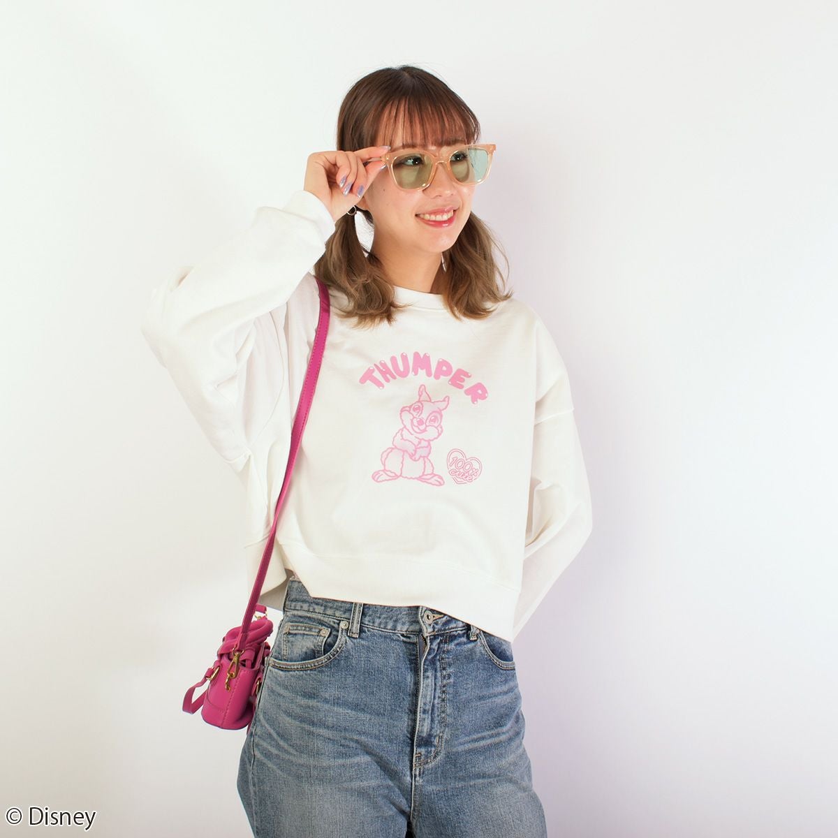 ◆ とんすけ Disney】とんすけ/短丈プルオーバー(PONEYCOMB TOKYO) | PONEYCOMB