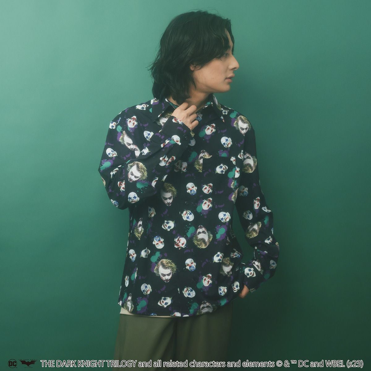 DC】ジョーカー/長袖総柄シャツ(PONEYCOMB TOKYO) | PONEYCOMB TOKYO