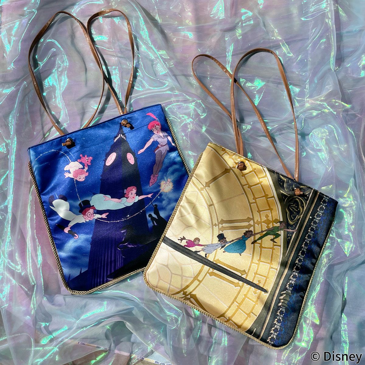 Disney】ピーター・パン/サテントートバッグ(4GEEKs by SPIRALGIRL