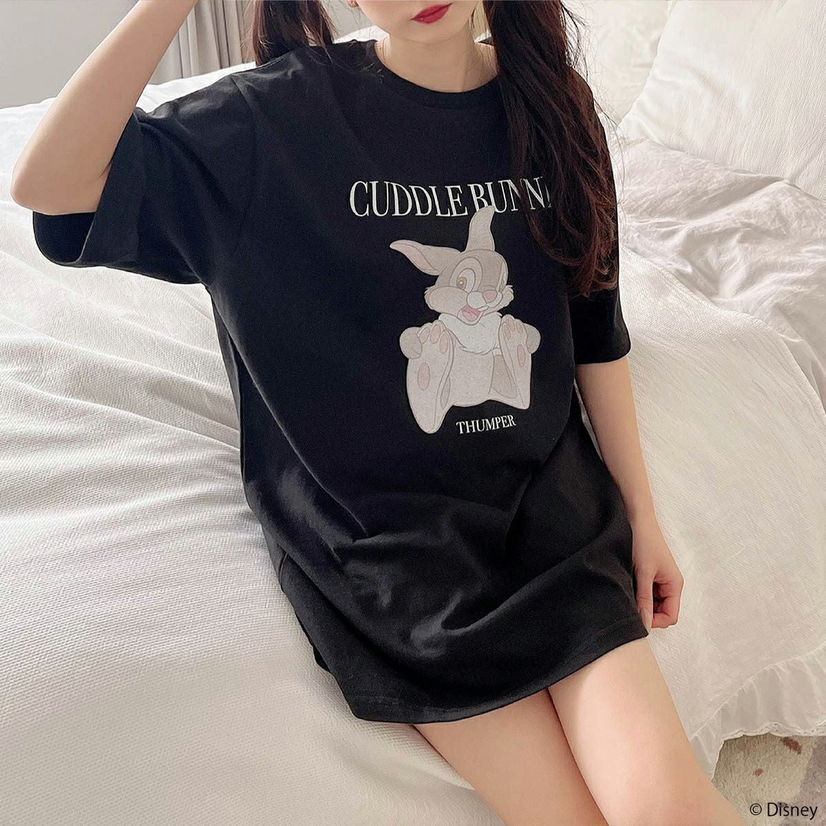 Disney】バンビ/グラフィックプリントビッグTシャツ(MIIA) | PONEYCOMB