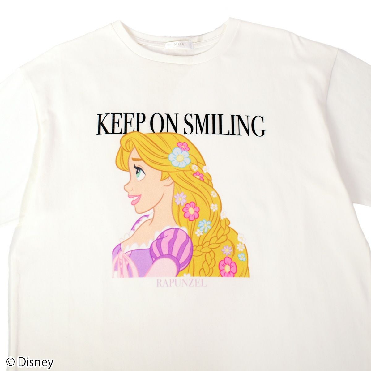 Disney】塔の上のラプンツェル/グラフィックプリントビッグTシャツ