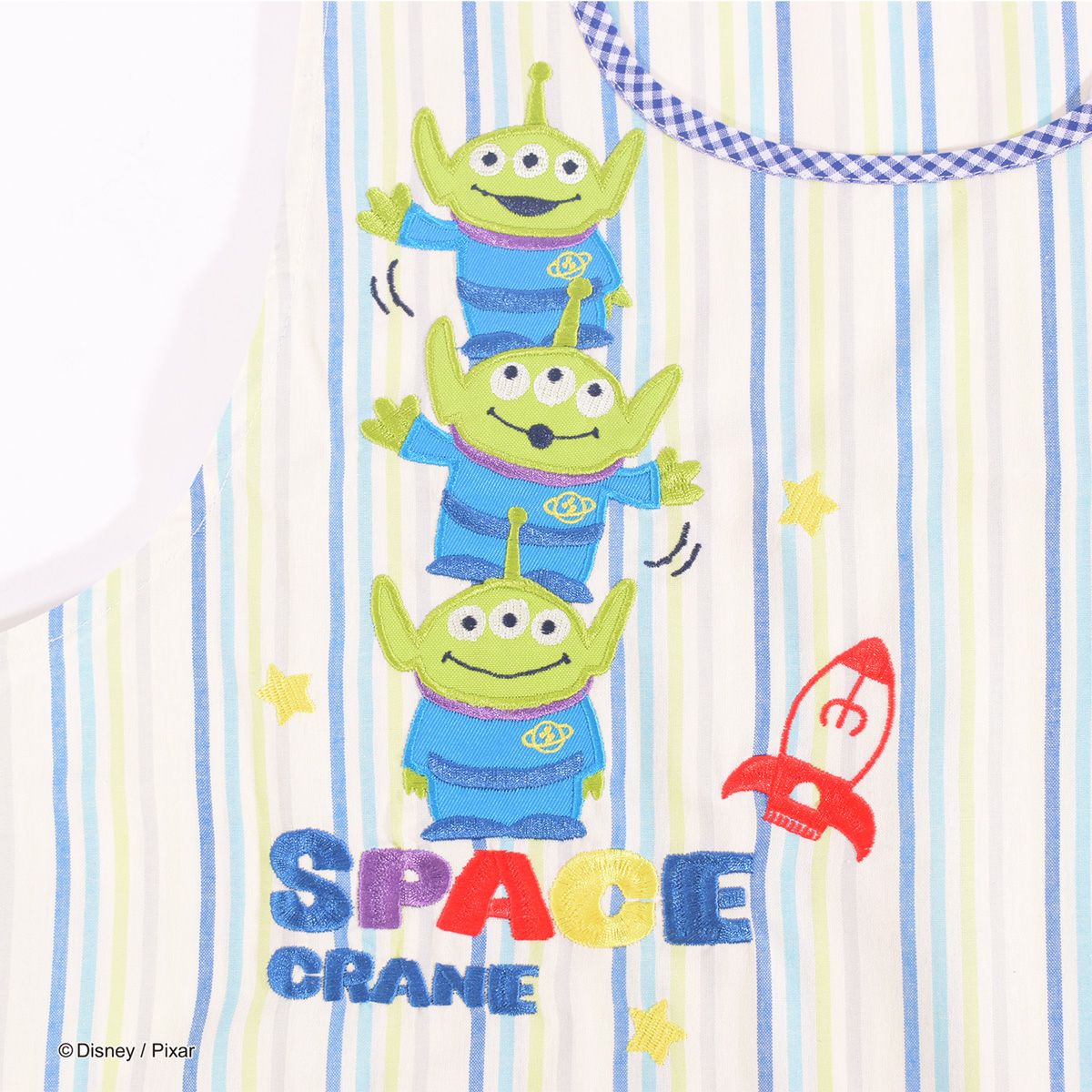 Disney＆Pixar】エイリアン/立体アップリケ/エプロン(L.W.C. SELECT