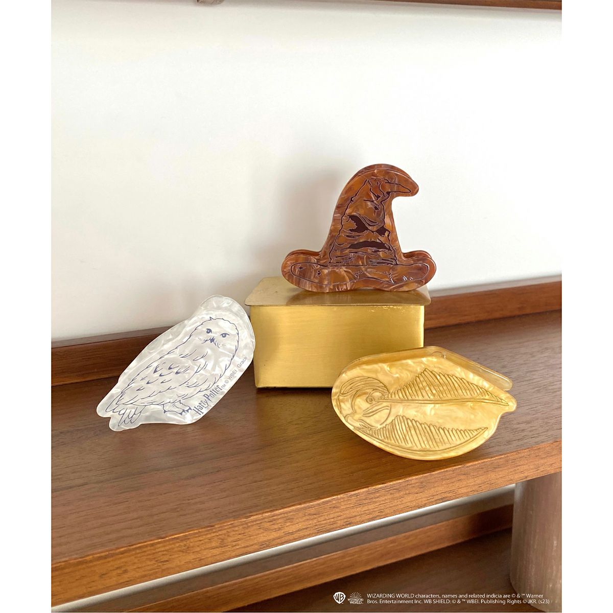 ハリーさま専用 HarryPotterコラボ】ヘドウィグモチーフバンスクリップ(mytwilight