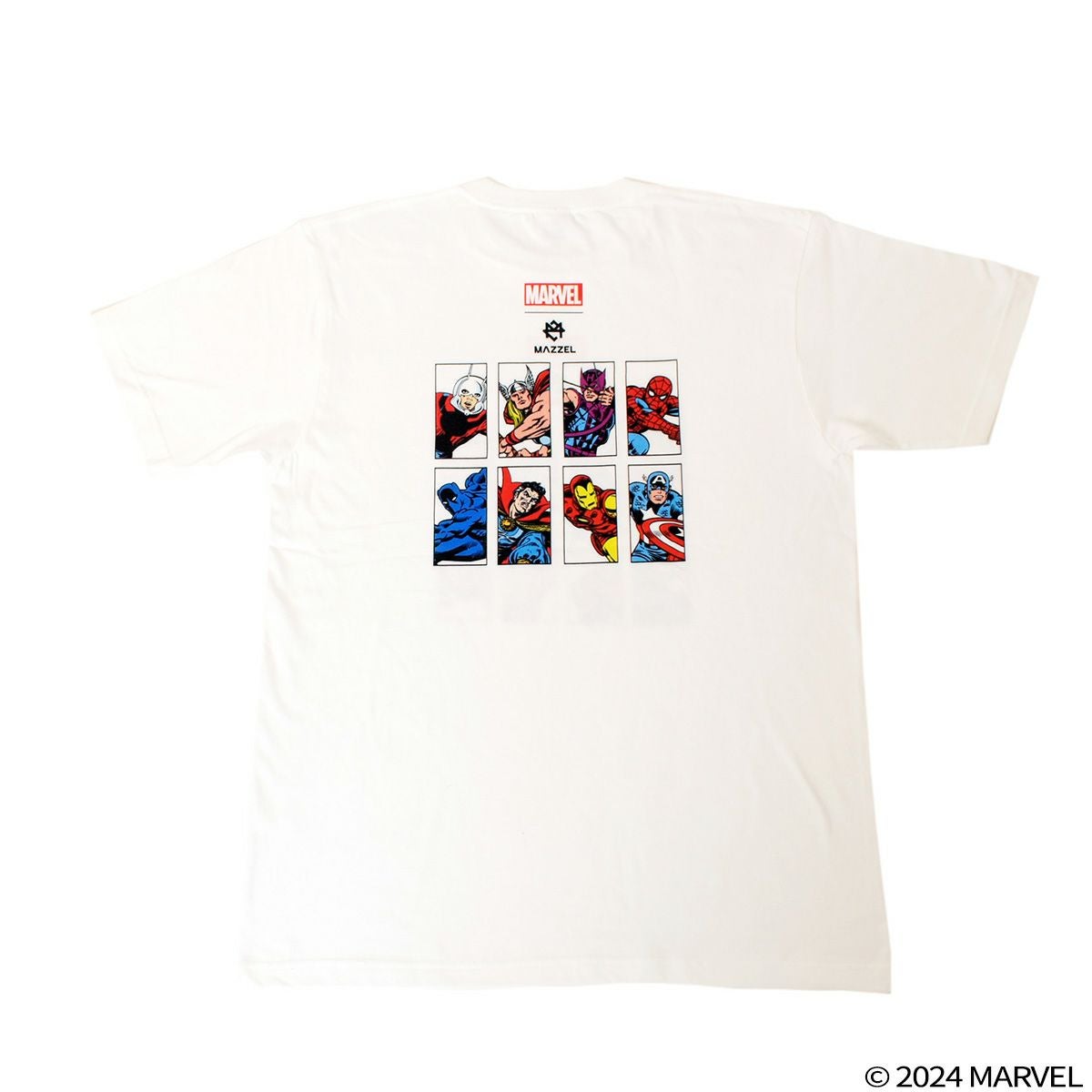 MAZZEL marvel 受注生産コラボTシャツ MAZZEL（マーゼル）」×「MARVEL（マーベル）」による商品化