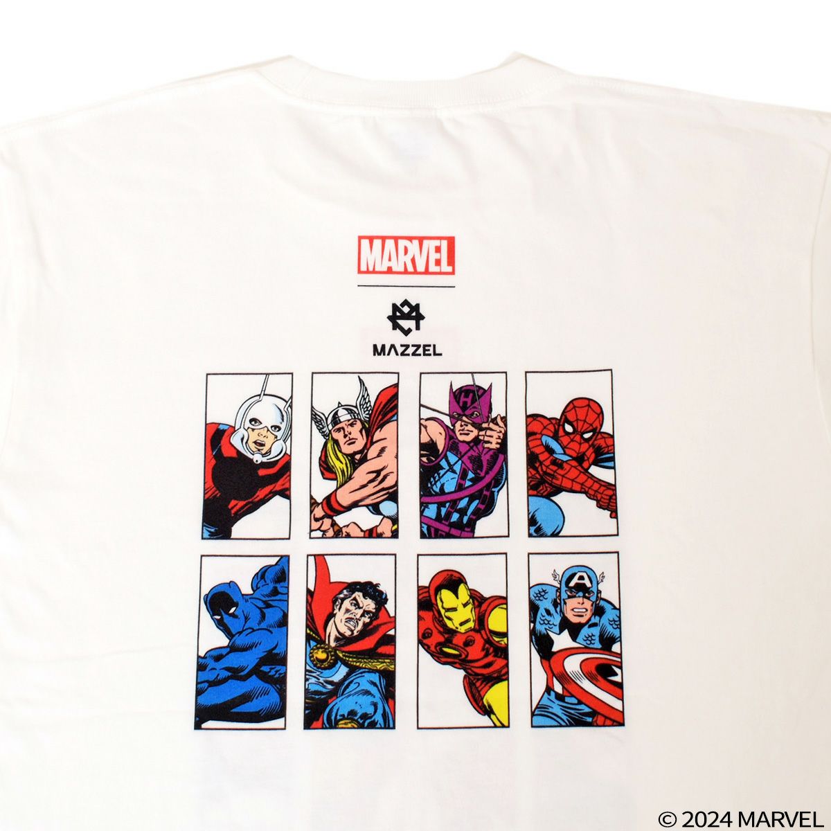 MARVEL】MAZZELコラボ ボックスキャラTシャツ(4GEEKs by SPIRALGIRL