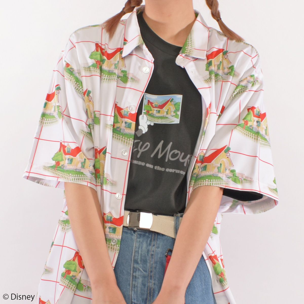 Disney】ミッキーの家/Tシャツ(PONEYCOMB TOKYO) | PONEYCOMB TOKYO