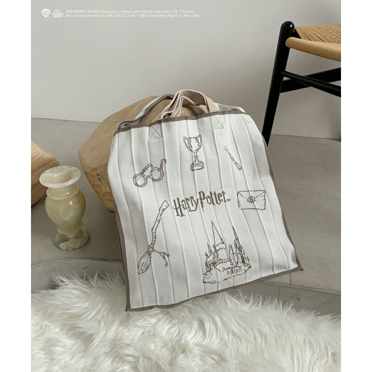 Harry Potterコラボ】KNT365 ハリー・ポッター BIG ニットトート