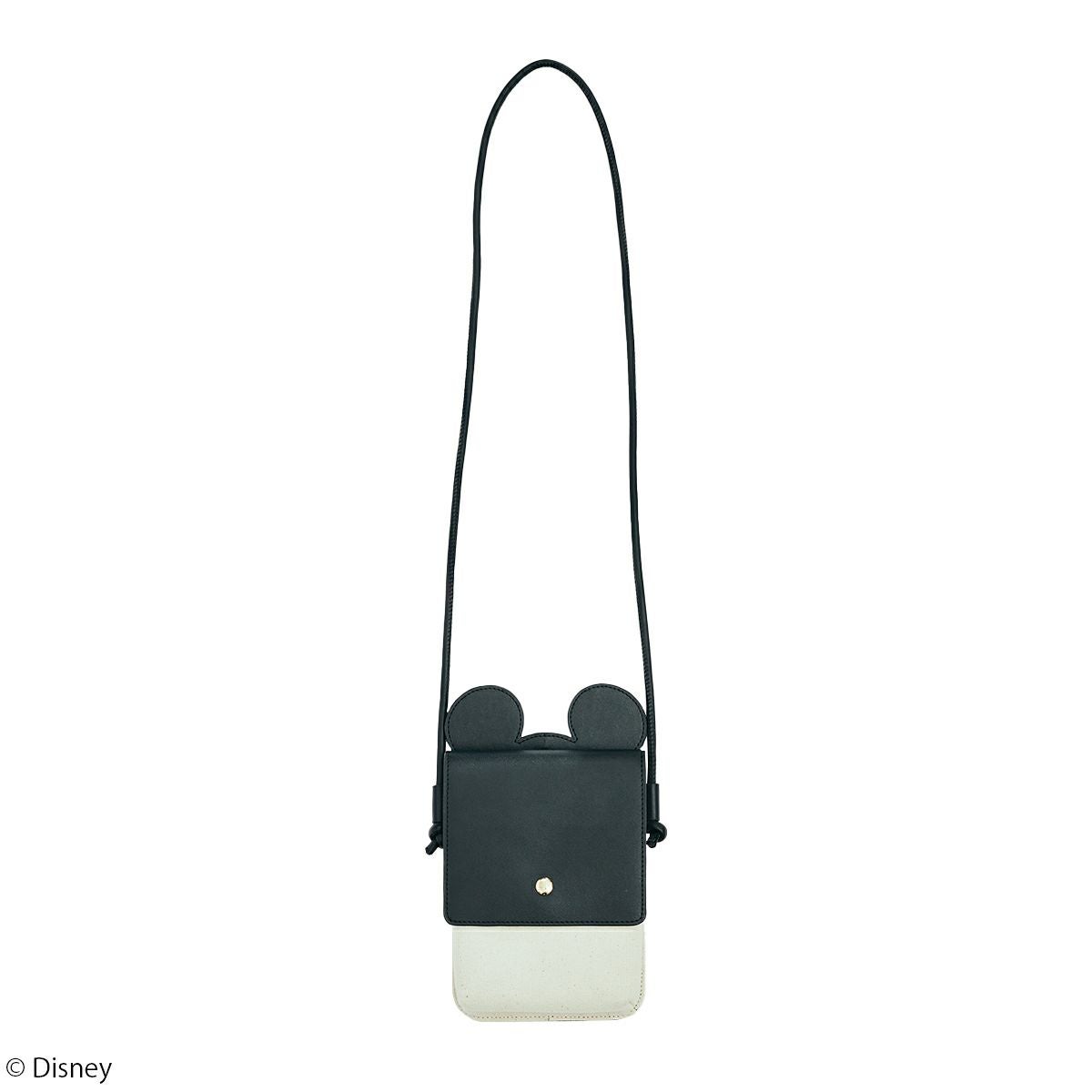 Disney】ミッキーマウス/フォトケース付きショルダーバッグ(PONEYCOMB