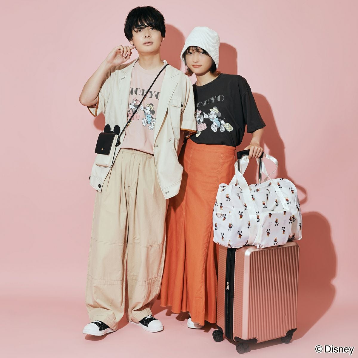 Disney】ミッキーマウス/パッカブルバッグ(PONEYCOMB TOKYO