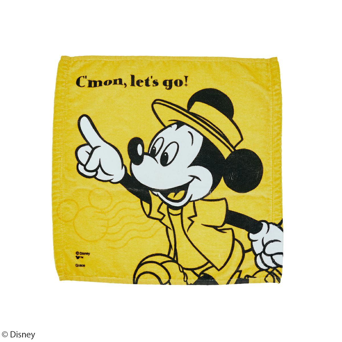 Disney】ミッキーマウス/トラベル/ハンドタオル(PONEYCOMB TOKYO