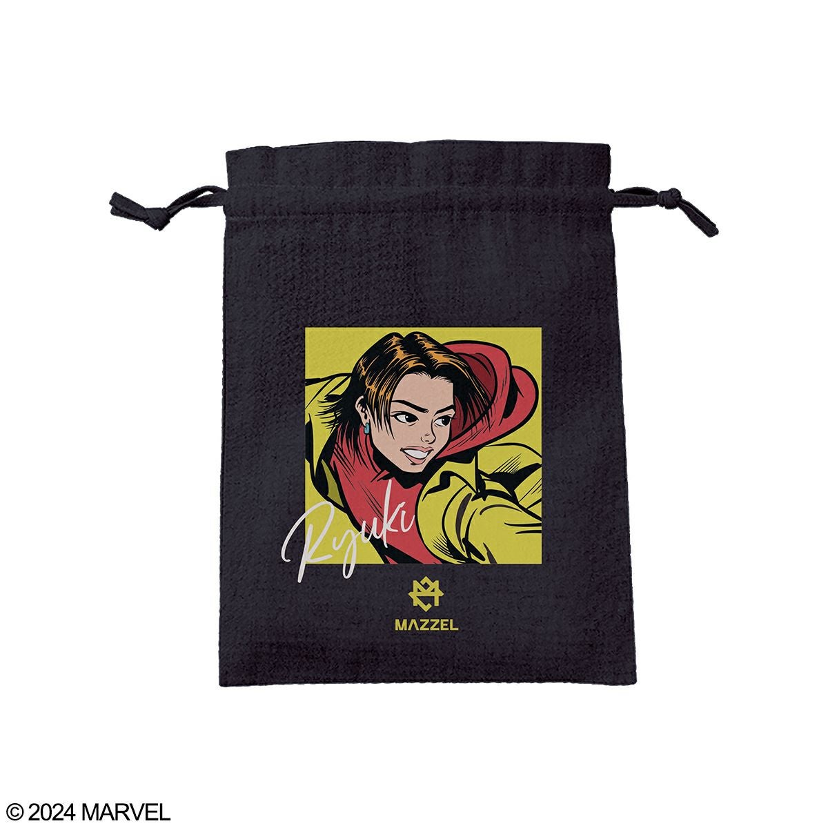 MARVEL】MAZZELコラボ/ボックスキャラ巾着(4GEEKs by SPIRALGIRL