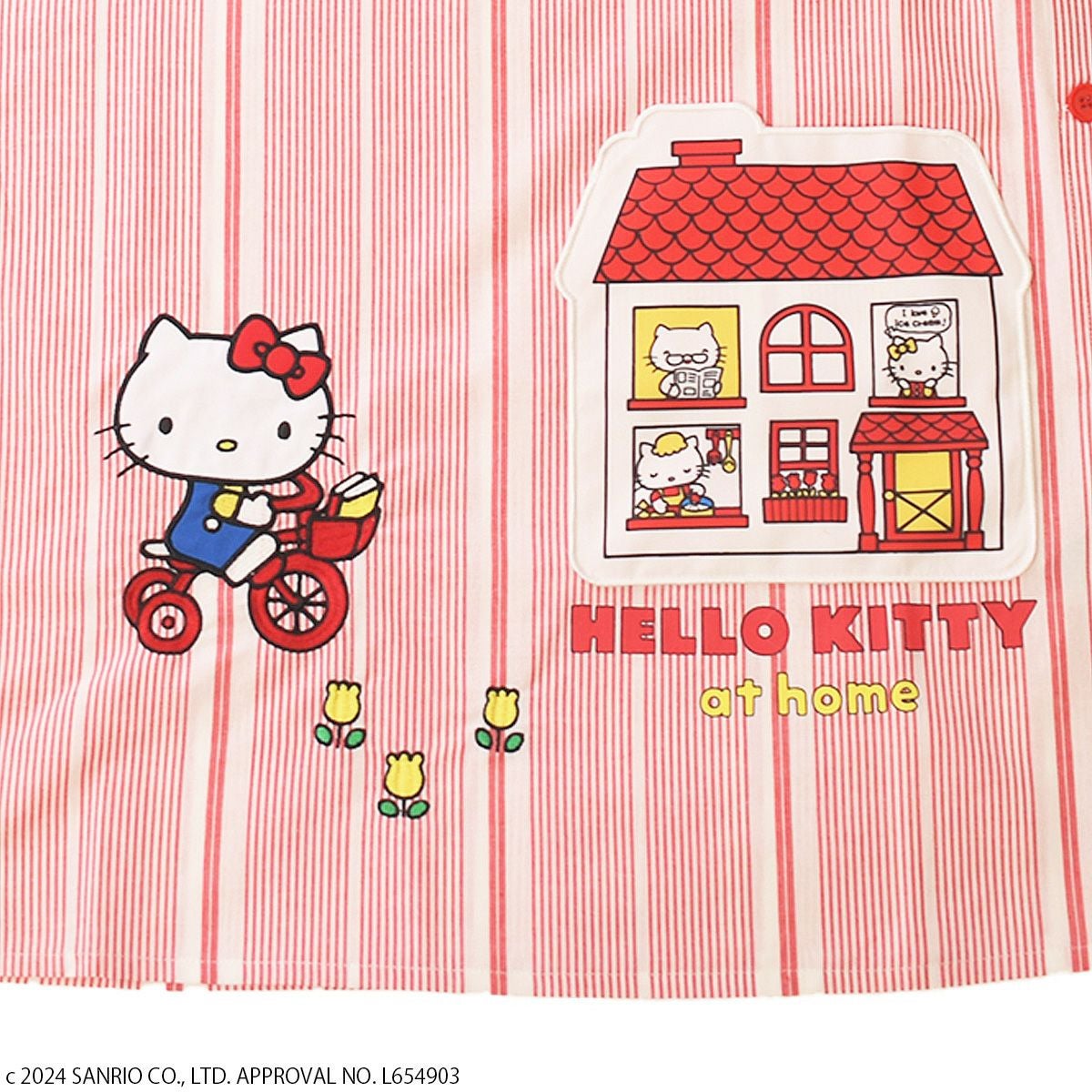 Sanrio characters】ハローキティ/HOME/しかけエプロン(L.W.C. SELECT