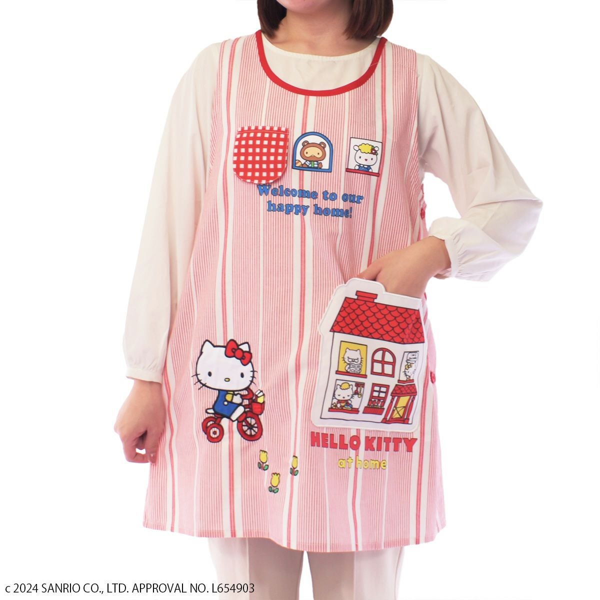 Sanrio characters】ハローキティ/HOME/しかけエプロン(L.W.C. SELECT