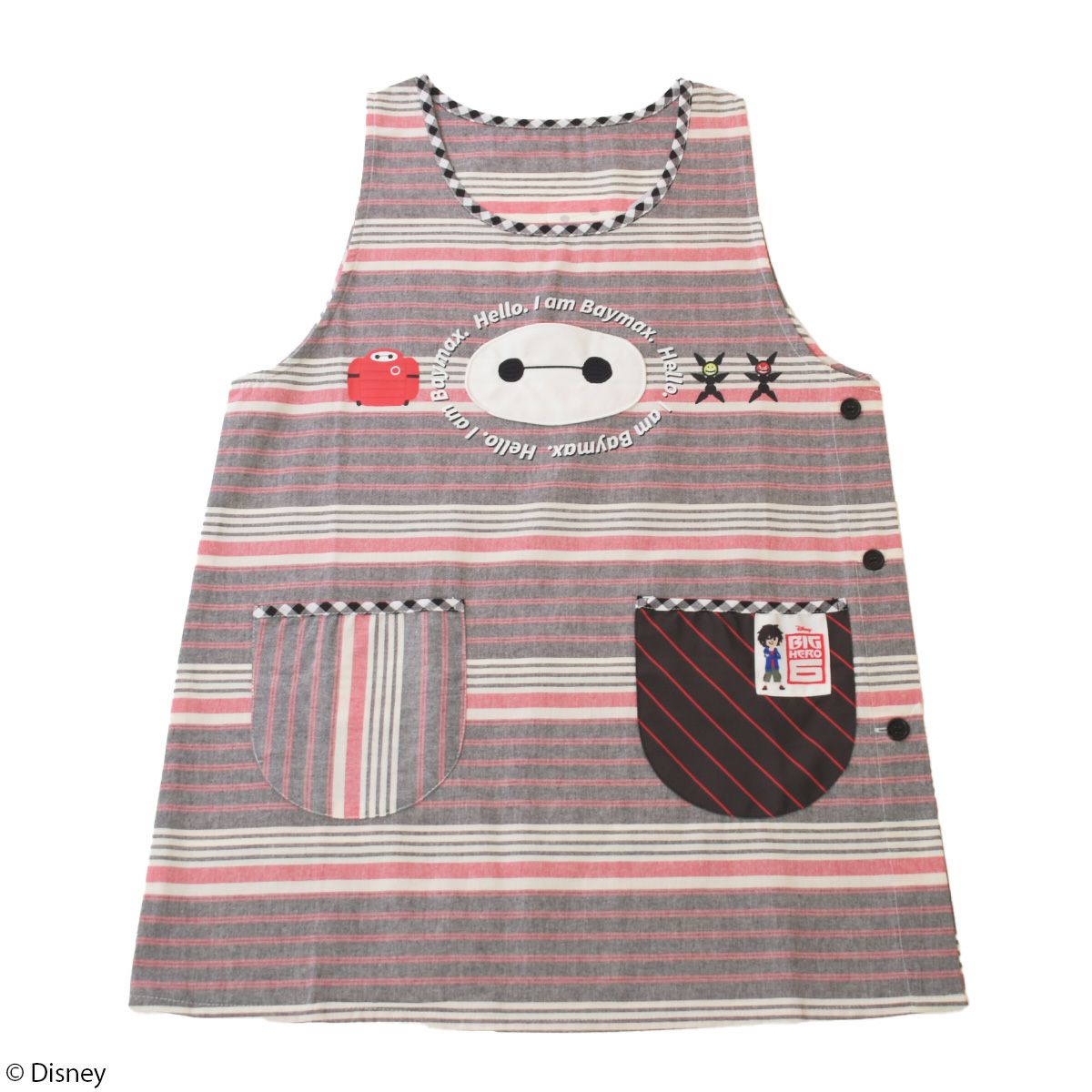 Disney】ベイマックス/ダイカットポケット/エプロン(L.W.C. SELECT